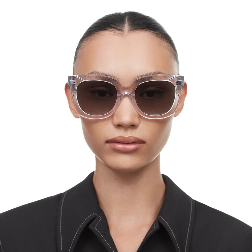 Chimi Oversized Sunglasses 08 Clear